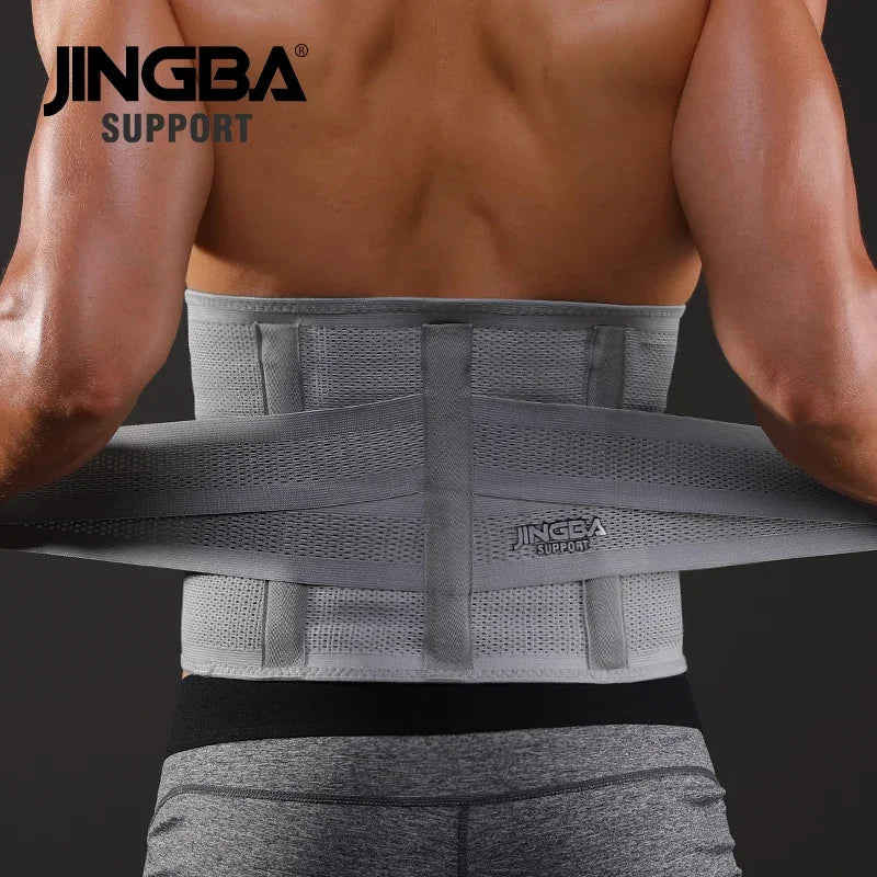 Stride & Flow sweat belt wrapping around waist for support and comfort during exercise, with adjustable straps and breathable fabric.