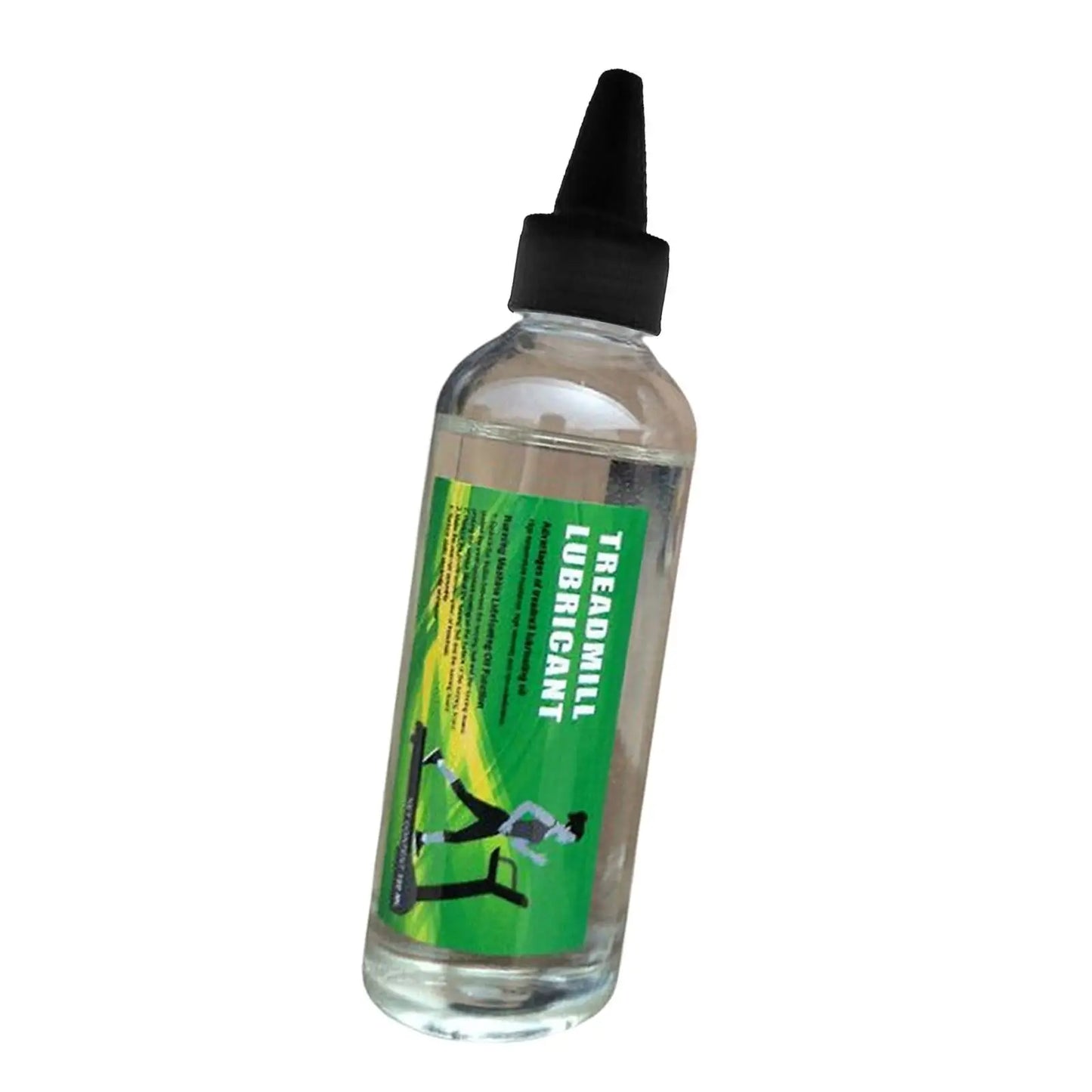 Stride & Flow treadmill lubrication kit with lubricant and applicator for smooth treadmill belt operation.