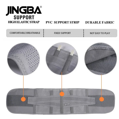 Stride & Flow Sweat Belt designed for workout support, showing a close-up of the black elastic belt with adjustable strap.